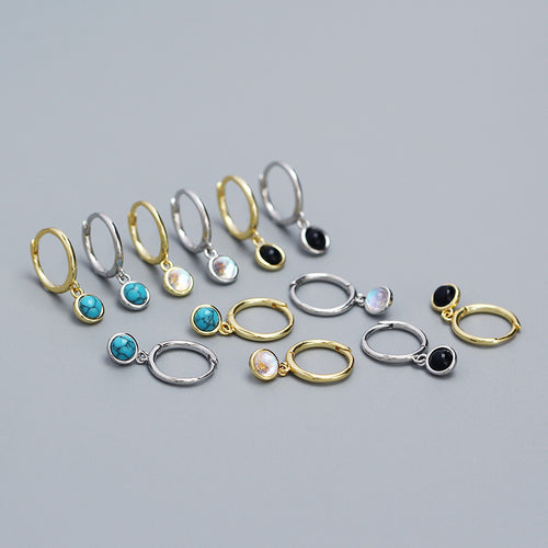 LagoonLustre Hoop Earrings