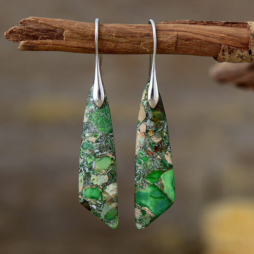 MajesticMeld Stone Earrings