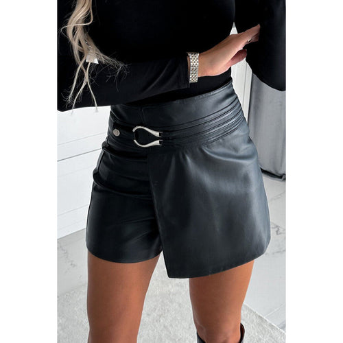 LuxeLeatherette Shorts