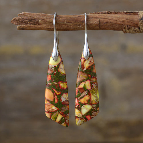 MajesticMeld Stone Earrings